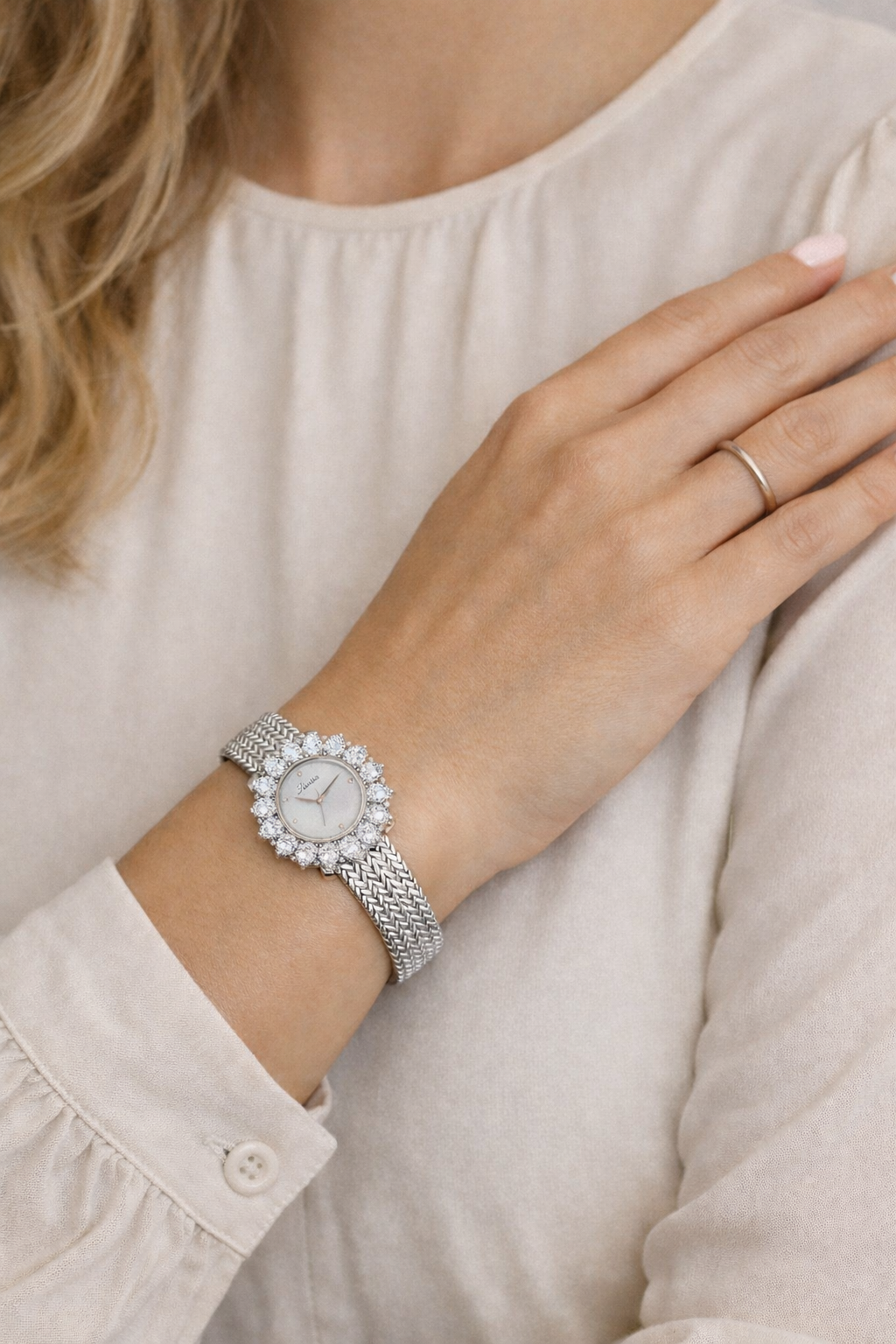Amara Silver watch