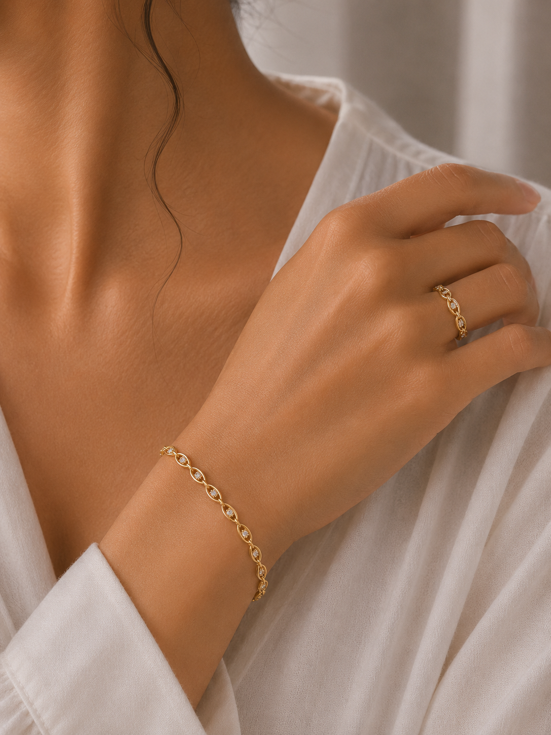 Aura-chain bracelet