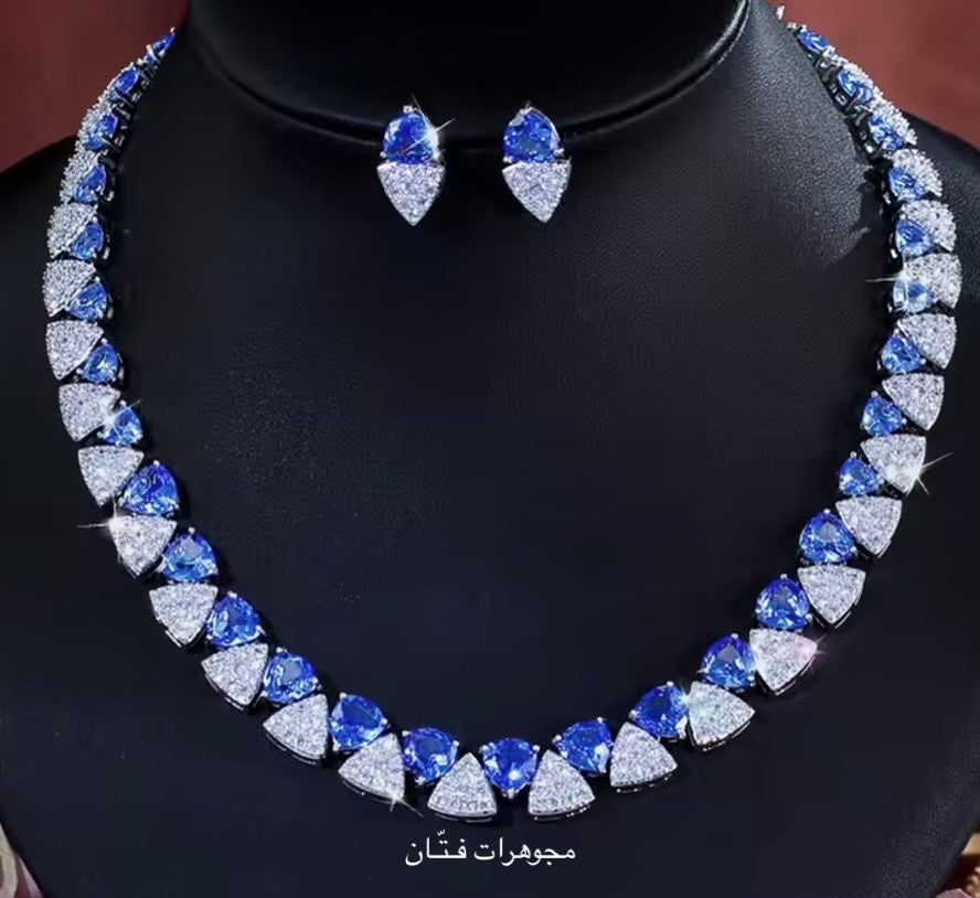 blue silver