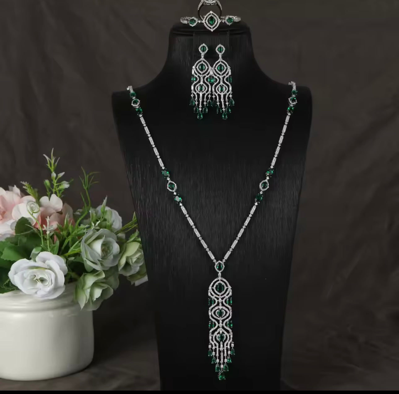 طقم مهابة اخضر