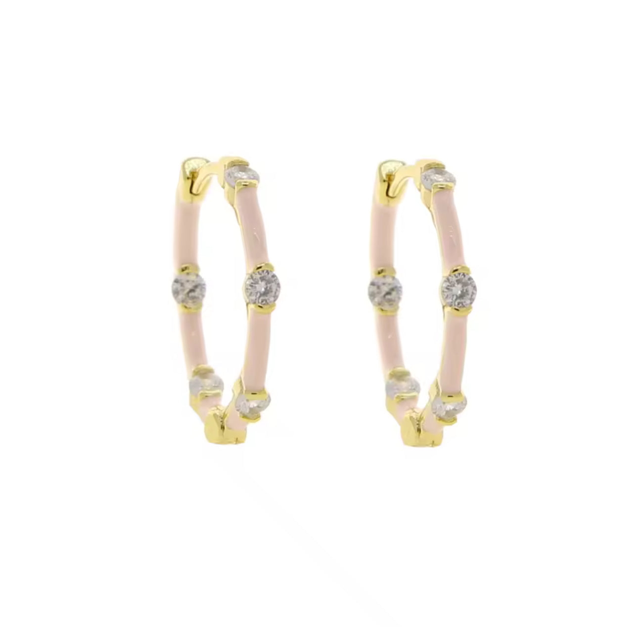 Enamel Earrings