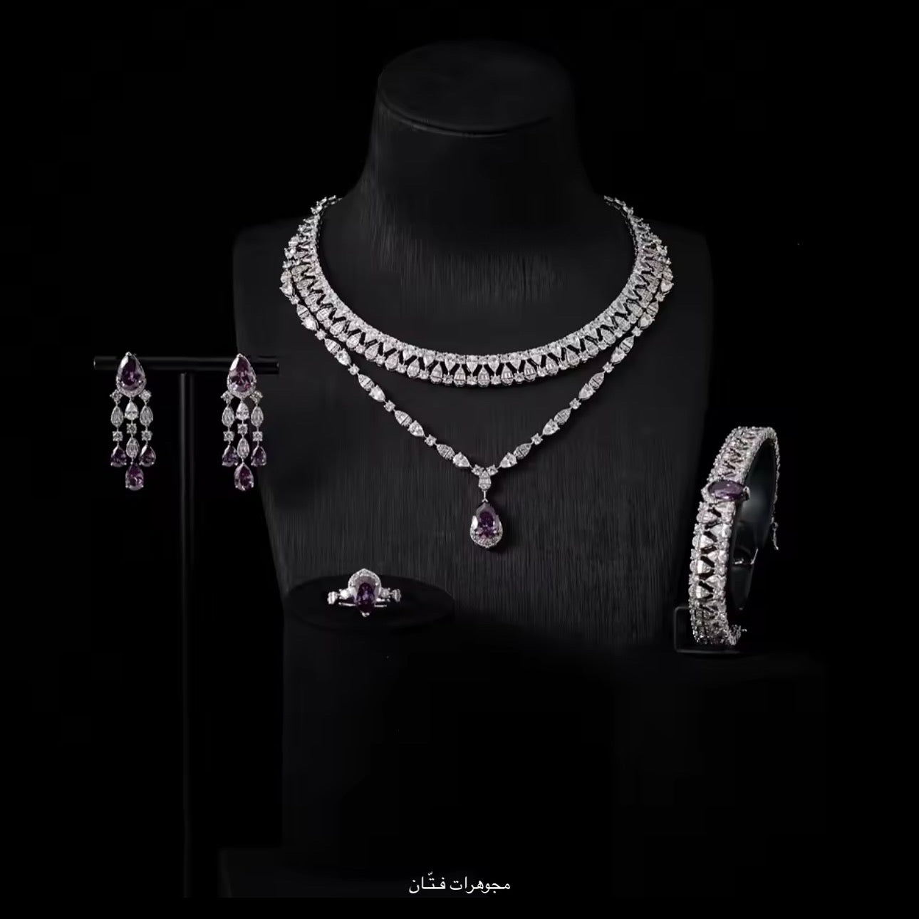 Gsayed purple-silver