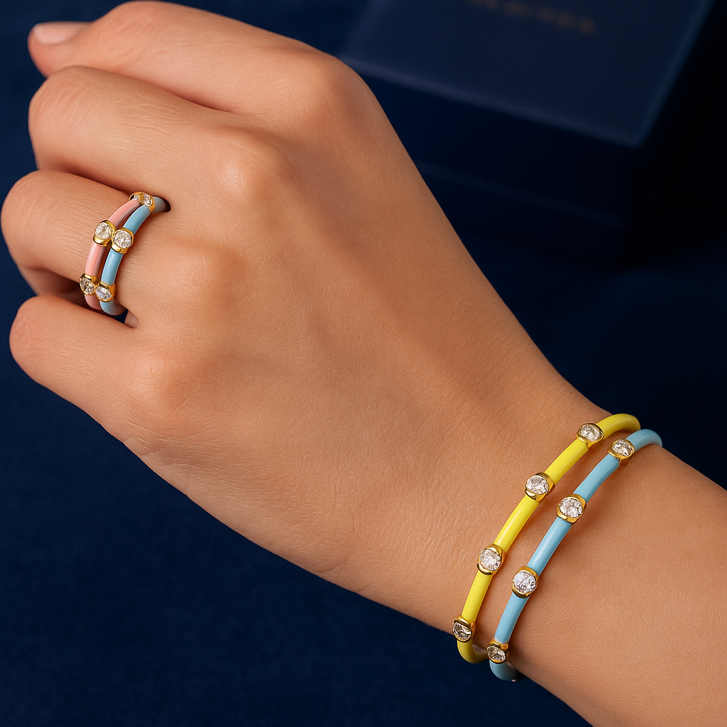 Enamel Bracelets