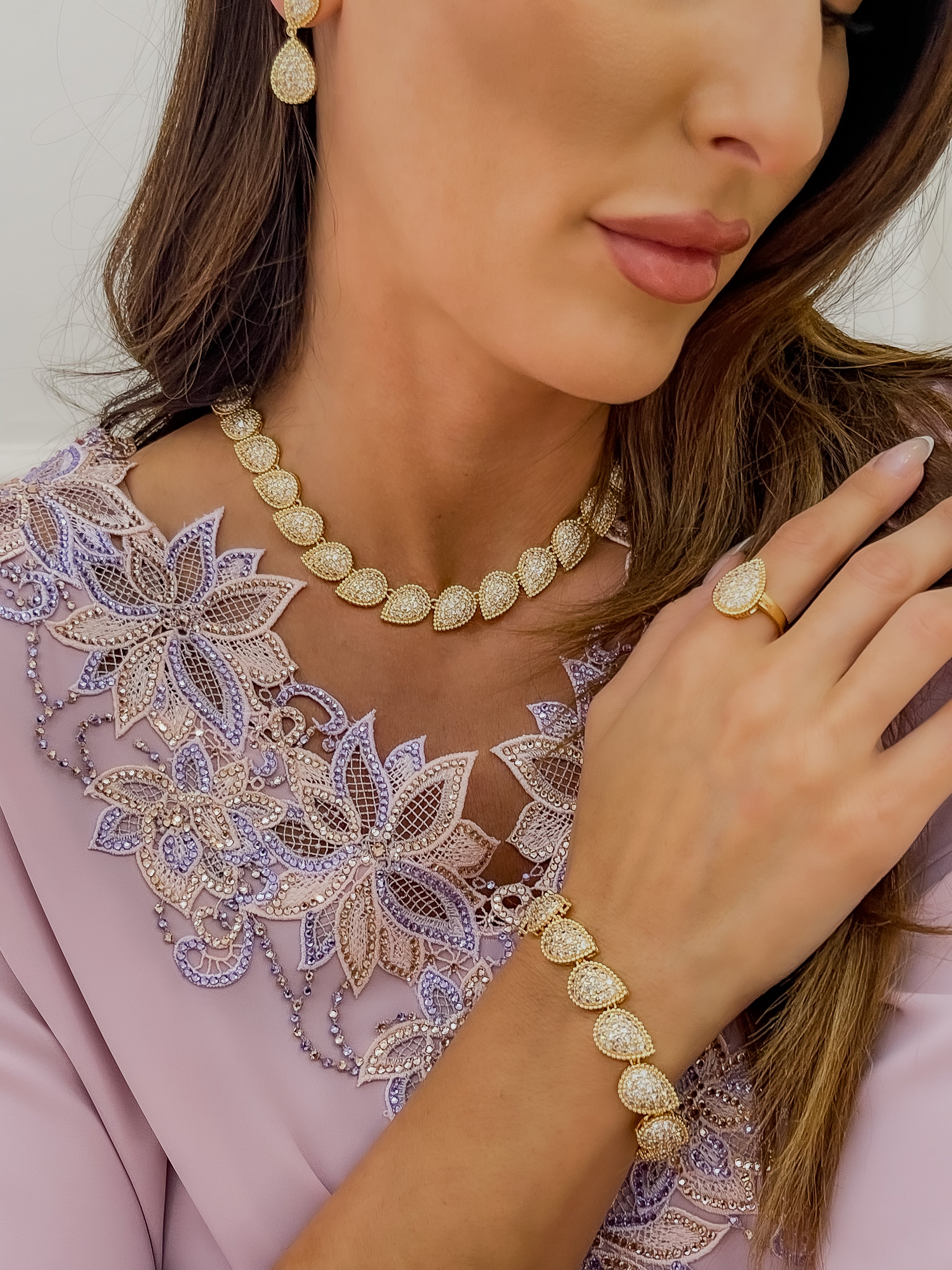 Dama’a gold set