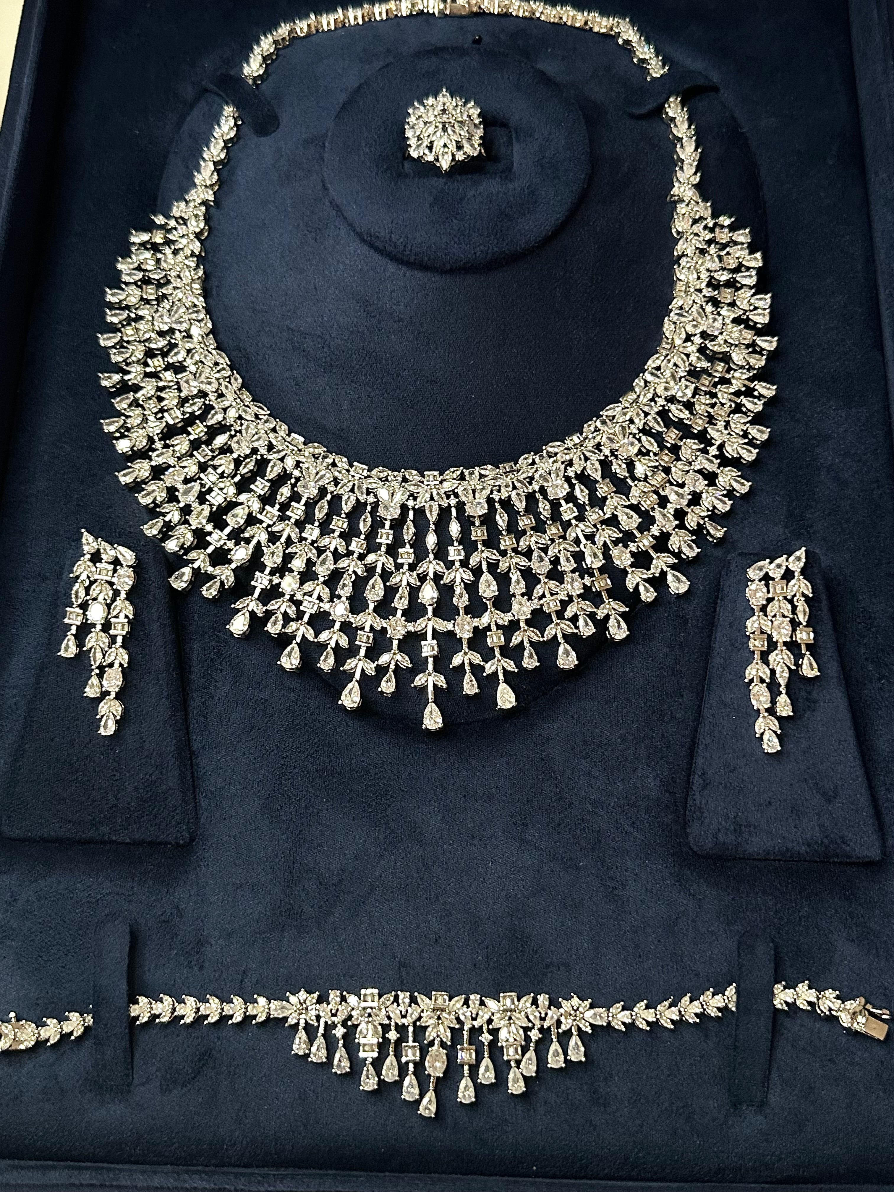 Laila set, silver
