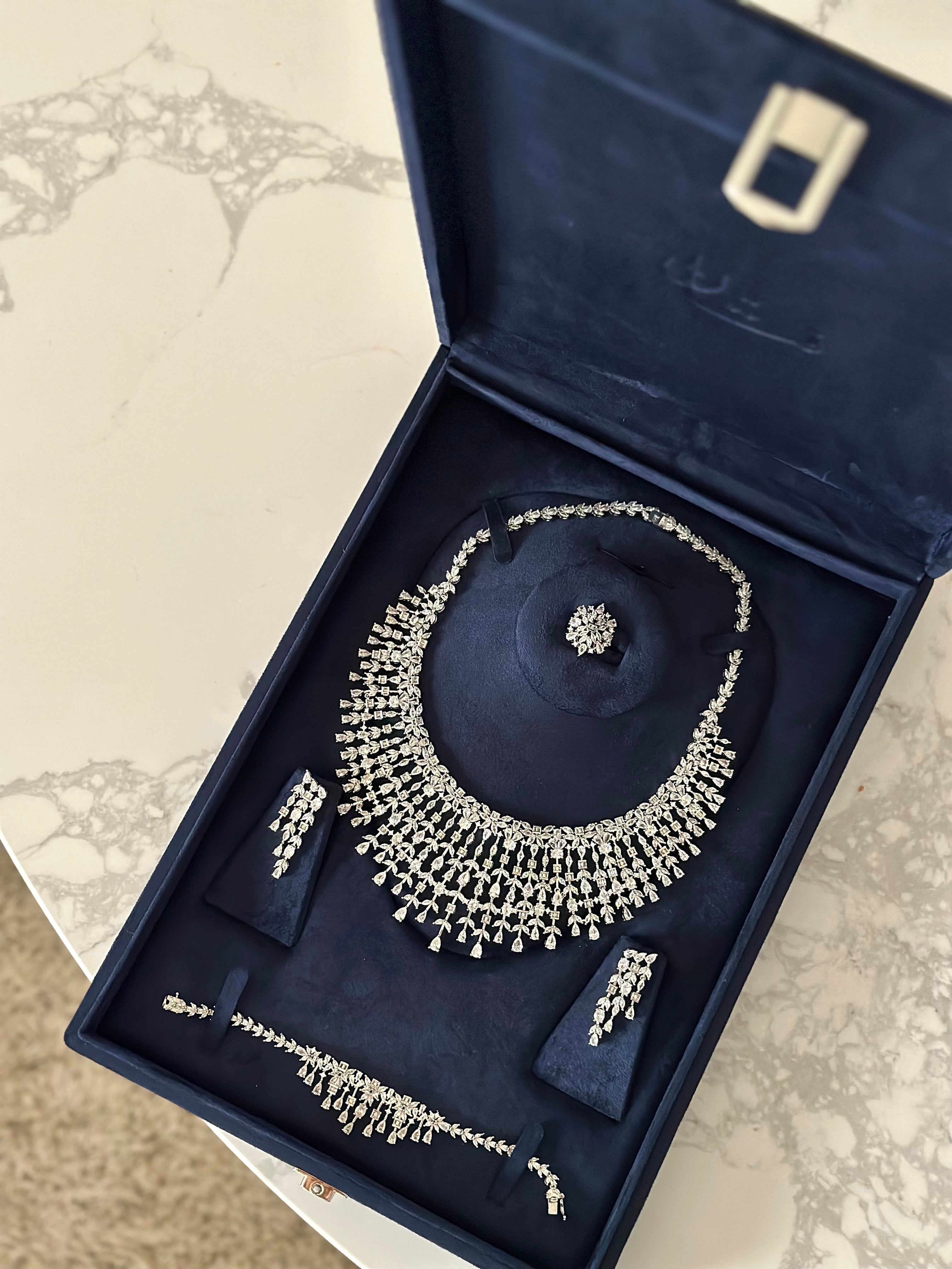 Laila set, silver