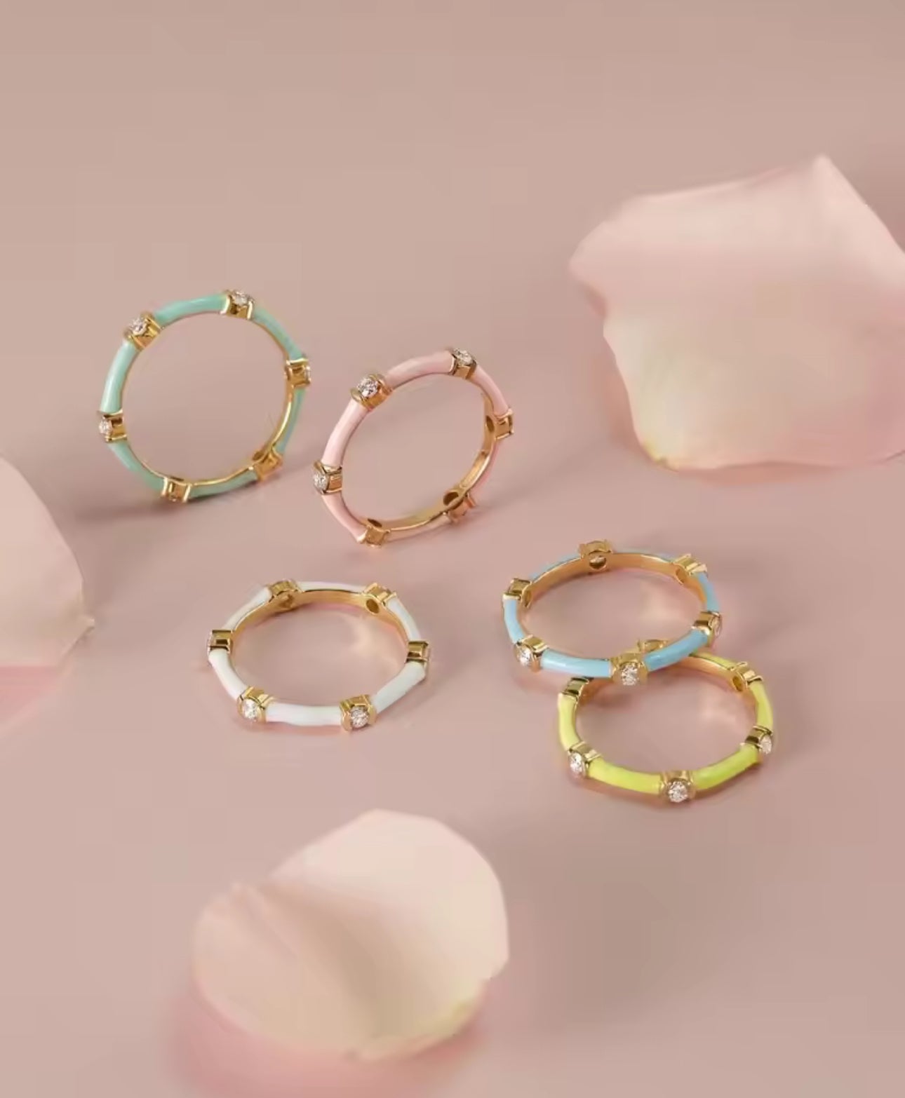Enamel Rings