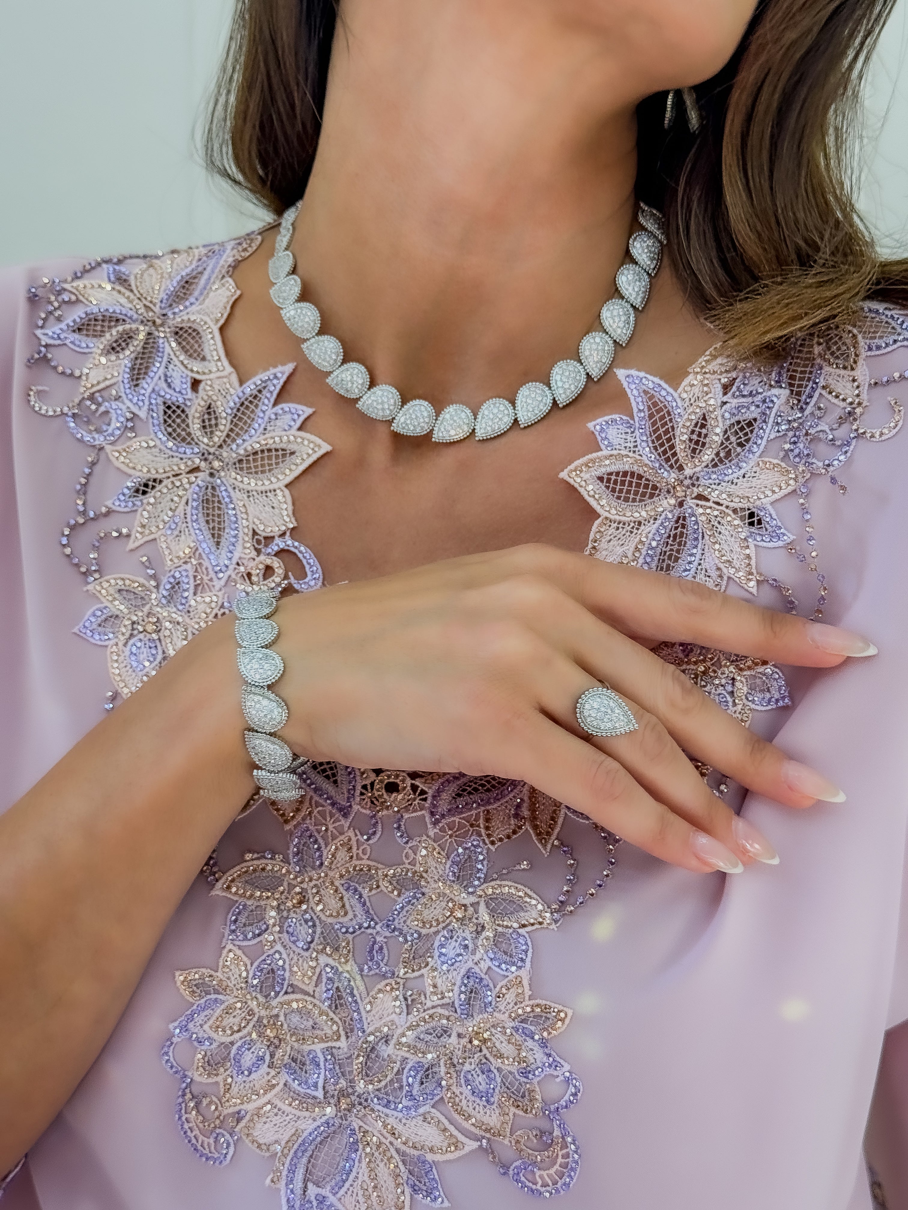 Dama’a silver set