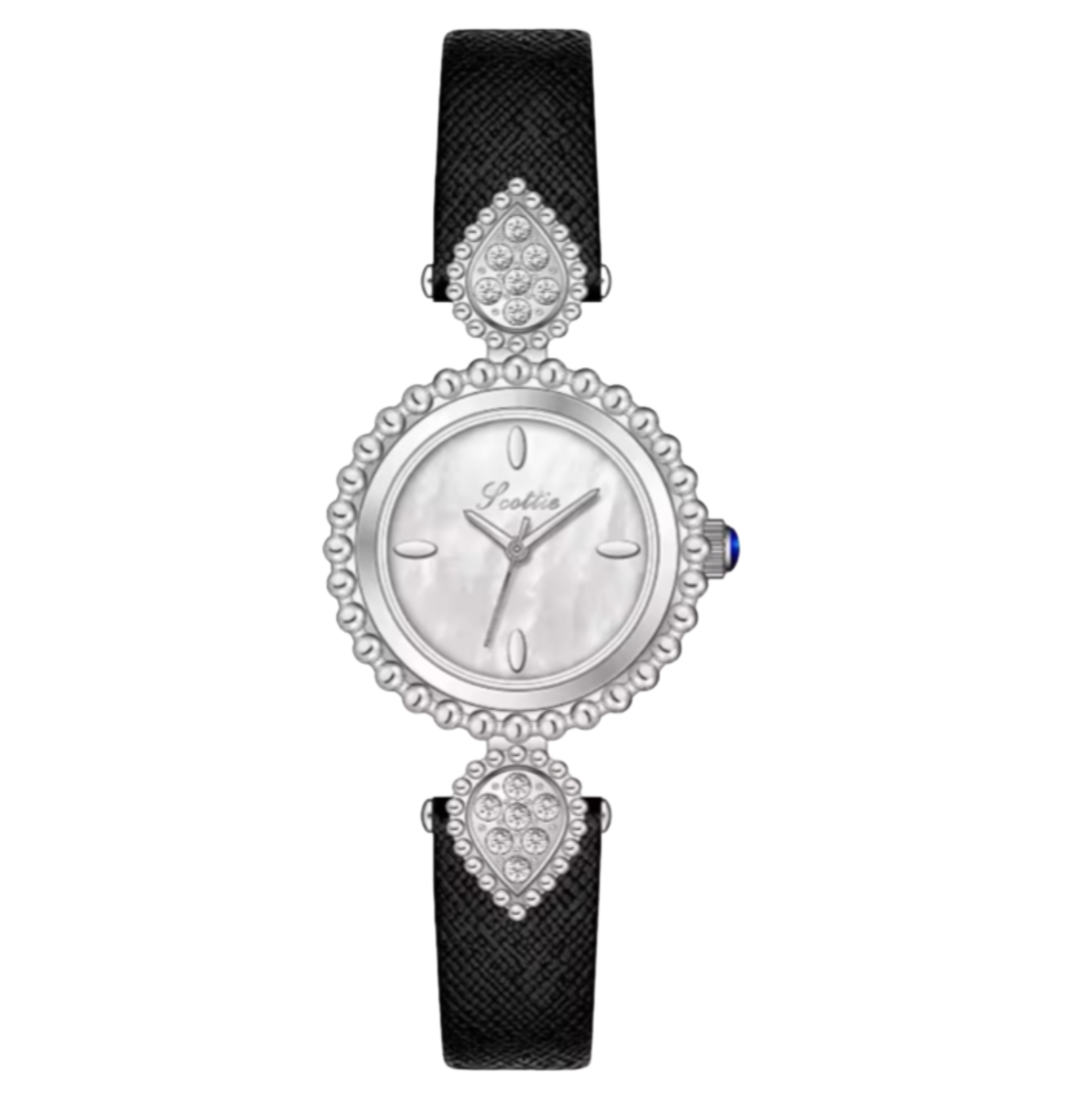 Imperial silver watch